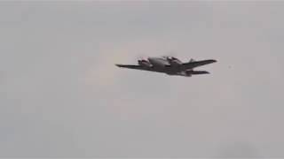 Beechcraft Baron 58 Take Off at Hickory Regional Airport 82617 [upl. by Venetia403]