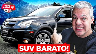 NÃO QUER TER DOR DE CABEÇA 10 SUVs BONS E BARATOS [upl. by Mikol168]