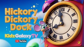 Hickory Dickory Dock  Nursery Rhymes and Kids songs  Best for Kids and Toddlers [upl. by Imotih30]