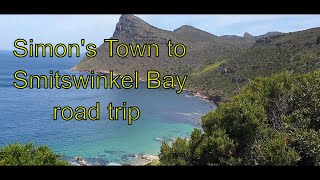 Driving Simons Town to Smitswinkel Bay [upl. by Monty]