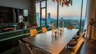 Luxury Penthouse Bucharest  2018  SkyLine Properties [upl. by Ynohta]