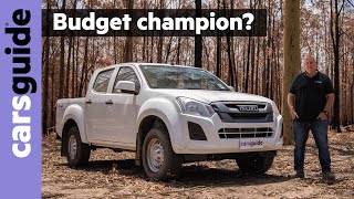 Isuzu DMax 2020 review SX crew cab 4x4 offroad [upl. by Dlanar]