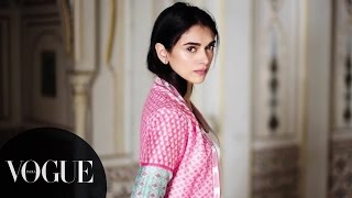 Aditi Rao Hydari Has Something to Say  Anita Dongre’s New Collection  Fashion Film  VOGUE India [upl. by Ori]