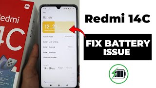 Fix Battery Drain Issue in Redmi 14C  Solve Fast Battery Drain [upl. by Jenica914]