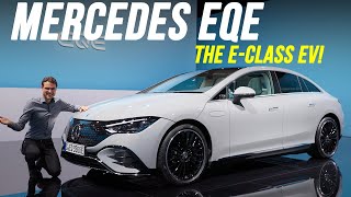 Mercedes EQE Premiere REVIEW  the EClass EV [upl. by Ahseel]