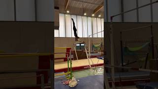 Tkatchev  Barres vacances  Partie 1 💗🖤 gymnastique sport entrainement [upl. by Acire]