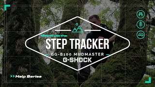 GGB100 Mudmaster  How to use the Step Tracker [upl. by Martz]