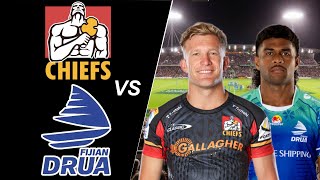 CHIEFS vs FIJIAN DRUA Super Rugby Pacific 2024 Lineups [upl. by Atiekan]