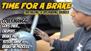 How To Change and Upgrade Your Brakes PowerStop Brake Pad and Rotor Kit Install [upl. by Persian349]