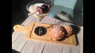 💕 🍰Mini Brioches Tropéziennes à la crème pâtissière et smoothie au lait damande 🍰💕 💕 [upl. by Leanora422]