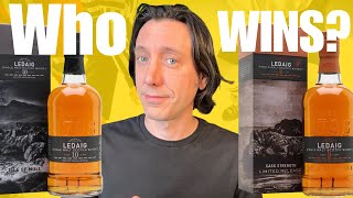 Ledaig 9 Year Cask Strength v Ledaig 10  Review and Head to Head Tasting Battle [upl. by Ot]