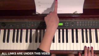 2 Octave Scales how to  Piano [upl. by Undis]