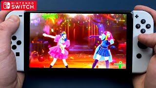 Just Dance 2024 Nintendo Switch Gameplay [upl. by Narmak]