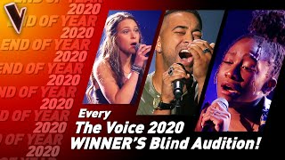 Blind Auditions of every WINNER of The Voice 2020  SPECIAL [upl. by Shelman]