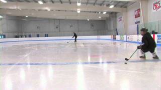 PA Puck Ice Hockey HowTo Stick Handling [upl. by Gnoud]