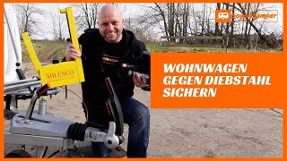 Diebstahlsicherung für den Wohnwagen  ALKO Safety Premium Radkralle GPS Sender  BASISWISSEN [upl. by Burrell985]