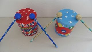 DIY Tambores ⭐️ Drums ⭐️  Creative Flower [upl. by Gautier436]