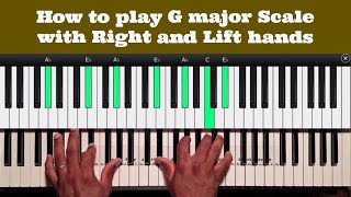 G Major Scale Guitar Lesson G Major Scale Tab Tutorial for Beginner Guitar Lessons for Beginners [upl. by Rhetta]