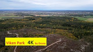 Norway Årum  Viken Park  Roald Amundsens fødested  Sandesund by Drone 4K [upl. by Polak985]