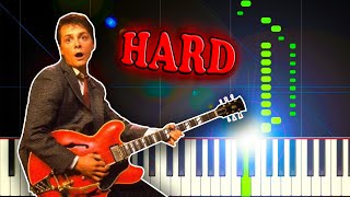 JOHNNY B GOODE Chuck Berry  AWESOME Piano Tutorial [upl. by Nnyladnarb501]