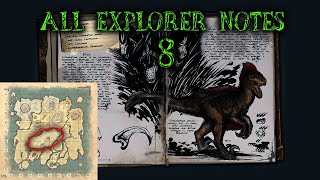 How To Find All Explorer Notes On The Island  Ark Survival Evolved  Part 8 [upl. by Holofernes287]