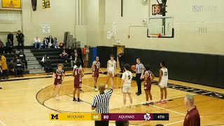 McQuaid vs Aquinas I Boys Basketball [upl. by Frodi]