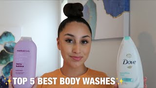 I TRIED 100 BODY WASHES SO YOU DON’T HAVE TO🧼 top 5 best body washes 2021✨ [upl. by Cohette]