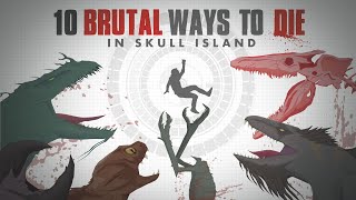 10 HORRIBLE ways to Die in SKULL ISLAND  InDepth Analysis  Skull Island Monsters  Episode 1 [upl. by Anpas559]