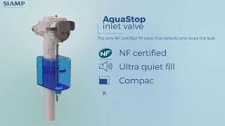 SIAMP Aquastop  The antileak amp hyper silent fill valve [upl. by Akiwak]