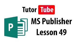 MS Publisher Tutorial  Lesson 49  Hyperlinks [upl. by Derby973]