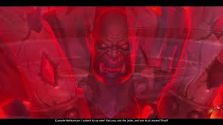 Garrosh Hellscream Cutscene  Chains of Domination [upl. by Gautier]