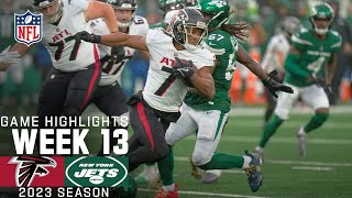 Atlanta Falcons vs New York Jets Game Highlights  NFL 2023 Week 13 [upl. by Aicilf465]