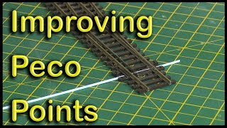 More improvements to Peco points at Chadwick Model Railway  74 [upl. by Fawn]