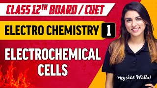 ElectroChemistry 01  Electrochemical Cells  Class 12thCUET [upl. by Rogers]