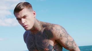 Male Model STEPHEN JAMES  RUNWAY COMPILATION [upl. by Koal618]