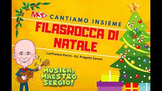 FILASTROCCA DI NATALE  Canzone con TESTO [upl. by Norman]