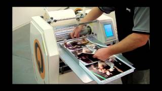 QLAM SAB 35 Semiautomatic Laminator from Lamination System [upl. by Gerard]