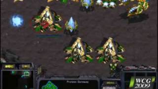 WCG 2009 Starcraft Semifinal Stork vs Kolll Game 2 [upl. by Miltie353]