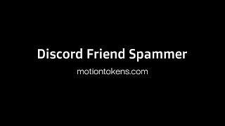 Discord Friend Spammer  Tokenless [upl. by Cleti]