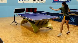 Ping Pong Return Board Quick Demo  Wally Rebounder [upl. by Asehr]