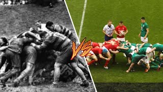 The Evolution of Rugby  1970s vs 2021 [upl. by Nnanerak]