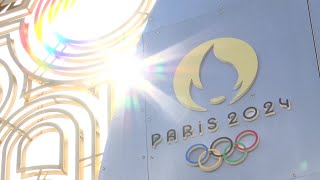 Paris starts count down to 2024 Olympics [upl. by Wenn704]