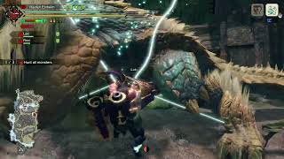 MONSTER HUNTER RISE Gunlance Gameplay [upl. by Inaffit]