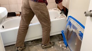 How to Remove a Bathtub 🧐 [upl. by O'Rourke]