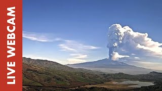 Webcam Live Etna  Panorama da Agira EN [upl. by Birk]