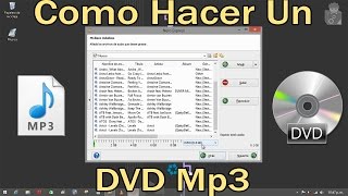 Como grabar o hacer un DVD Mp3 [upl. by Einittirb]