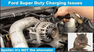 Ford Super Duty Charging System Diagnosis and Repair [upl. by Ronald]