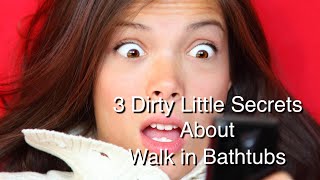 Walk in Bathtub Sarasota  3 Dirty Little Secrets You Should Know Before You Buy [upl. by Adnoral417]