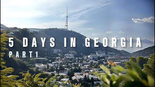 5 days in Georgia  Part 1  Kutaisi  Tbilisi  Kazbegi [upl. by Aicertal]