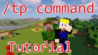 How to teleport players in Minecraft  tp command tutorial 1144 [upl. by Egerton950]